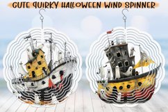 Quirky Halloween Wind Spinner PNG, Sublimation design. Product Image 1