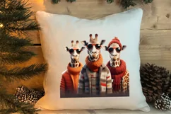 Christmas Family Animals Clipart, Christmas Clipart Product Image 4