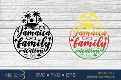 Jamaica Family Vacation Spring Break SVG PNG|Summer Reunion Product Image 4