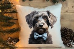 Blue Christmas Watercolor Clipart, Blue Christmas Sublimatio Product Image 4