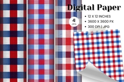4th of July Patriotic USA American Flag Background Wallpaper Product Image 1