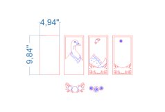 Goose Frame SVG laser cut file for Glowforge Product Image 4