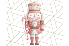 Nutcracker Clipart, Festive Holiday Toy Soldier PNG Art Product Image 4