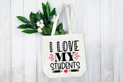 I Love my students SVG Product Image 4