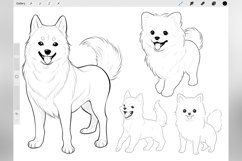 100 Procreate Dog Stamp Brushes Product Image 3