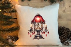 Vintage Christmas Magic Clipart, Christmas Clipart Product Image 4