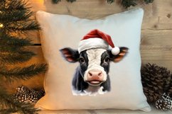 Christmas Farm Animal Peeking Clipart Sublimation Product Image 4