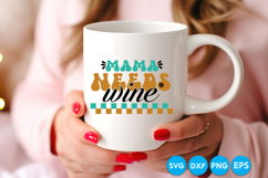 Mother's day retro SVG Design, Mom design Product Image 5