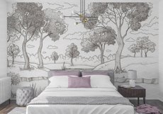 Wall mockup - Interior mockup - Wallpaper mockup Product Image 6