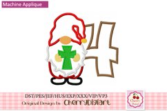 Gnome Cross Numbers machine embroidery bundle 2211N Product Image 3