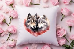 Valentines Day Animal Couple Clipart, Valentine Couple Product Image 4