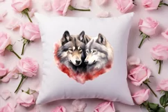 Valentines Day Animal Couple Clipart, Valentine Couple Product Image 4