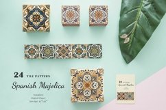 Spanish Tiles, Mediterranean Majolica, Digital Download Product Image 4