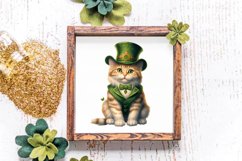 St Patricks Day Cats Clipar, Bundle, St Patricks Day Cats Product Image 4