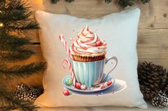 Christmas Coffee Hot Cocoa Sublimation Clipart Product Image 4