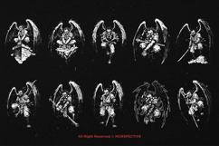 10 Bundle Dark Art Tengu Japanese Oni Demon Yokai Mask Skull Product Image 6