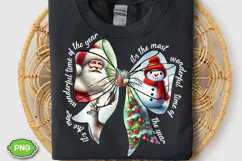 It's The Most Wonderful Time Of The Year PNG, Christmas Bow Product Image 2