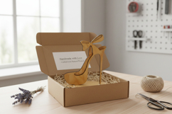 High heel shoe. File for laser cutting Product Image 7