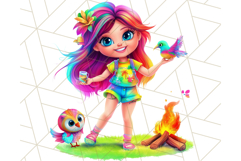 Bright Summer PNG Clipart, Printable Beach Graphics Product Image 4