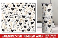 Valentines Day Tumbler Wrap Product Image 1
