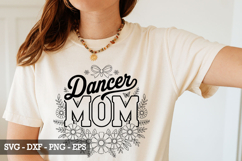 Dance Mom SVG Design - Mother&#039;s Day T-shirt Design Product Image 4