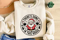 There's some Ho Ho in this house Svg | Shirt Svg Product Image 4