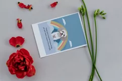 DIGITAL download, Loss of a pet, dog sympathy card Product Image 5