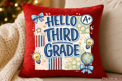 Back To School Hello First Grade PNG Bundle Product Image 3