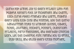 Quirky Pop Cute Playful Handwritten Font Product Image 4