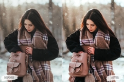 10 Snowy Delight Mobile Lightroom Presets Product Image 4