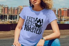 Let's Get Toasted Svg, camping life Svg, Camper Life Svg. Product Image 5
