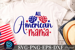 All american mama SVG, 4th of July SVG Bundle Product Image 4