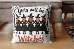 Halloween Ghost Witch Bundle - 10 PNG Product Image 4