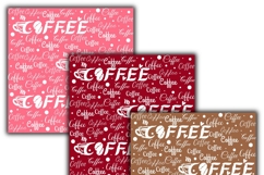 coffee digital papers, Coffee pattern, Coffee background Product Image 3