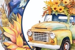 Fall wind spinner sublimation,Sunflower wind spinner Product Image 2