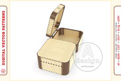Box Organizer v21 - laser cut file - Glowforge ready SVG Product Image 4