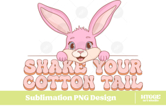 Easter Sublimation PNG Bundle Bunny Chick Farm Hip Hop Joy Product Image 4