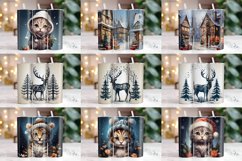 Christmas Tumbler Wrap Bundle | Christmas | Sublimation PNG Product Image 4