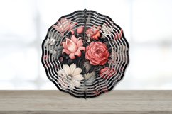 Gothic Flowers Wind Spinner, wind spinners, wind spinner png, wind spinner clipart, wind spinner designs, sublimation spinners, wind spinner mock up, gothic wind spinners, gothic designs, gothic png, gothic clipart, flower wind spinner, flower png, flower