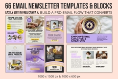 65 Email Newsletter template canva Product Image 5
