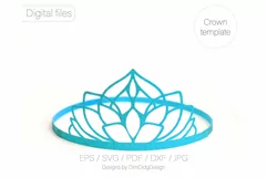 Princess crown svg Birthday party crown Princess tiara Product Image 6