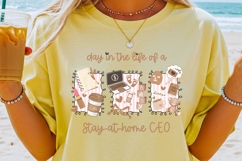 Coquette Day in the Life of a Stay-at-Home CEO Mom PNG DIY Product Image 8