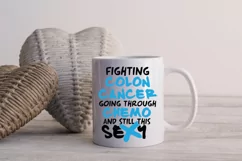 Colon Cancer svg, Colon cancer ribbon Product Image 3