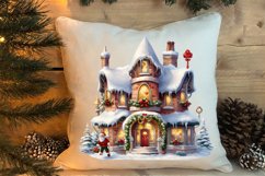 Beautiful Christmas Watercolor Clipart, Beautiful Christmas Product Image 4