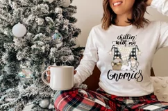 Chillin' With My Gnomies | Png Sublimation Design Product Image 3