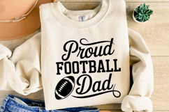 Proud Football Dad Svg | Game Day Svg | Shirt Svg Product Image 4