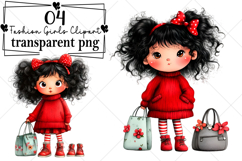 Whimsical Fall Autumn Teddy Bear Clipart Watercolor PNG Product Image 1