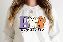 Halloween Sublimation Bundle, Spooky Retro Halloween T shirt Product Image 5