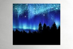 Northern Lights | Skinny Tumbler Sublimation design bundle Product Image 4