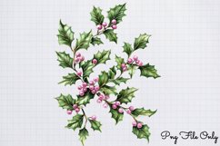 88. Retro Pink Christmas Sublimation Clipart Bundle PNG Product Image 5